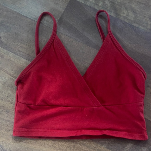 Brandy Melville Tops - Red Brandy Melville Amara Tank